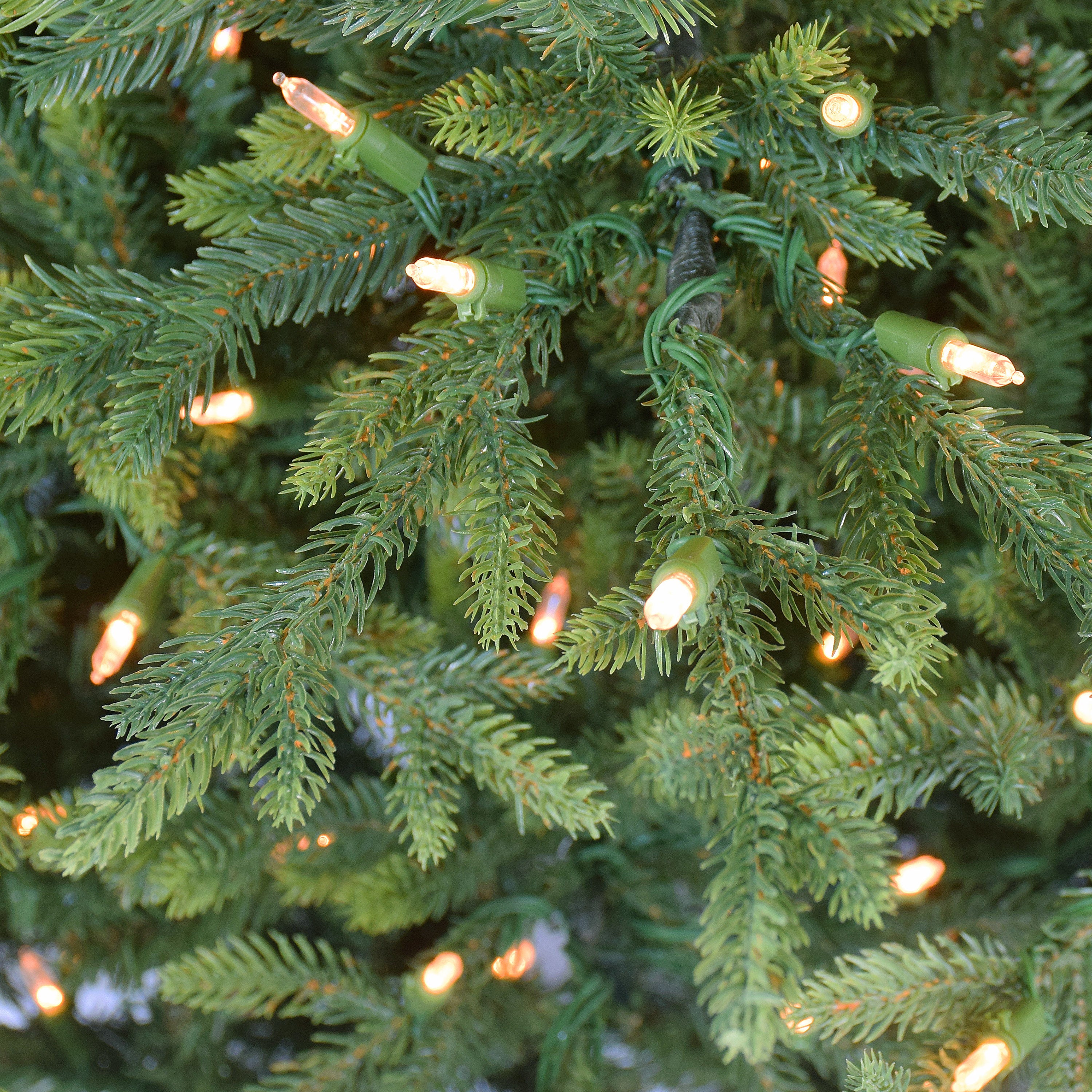 9ft Pre-lit Slim Balsam Fir Tree